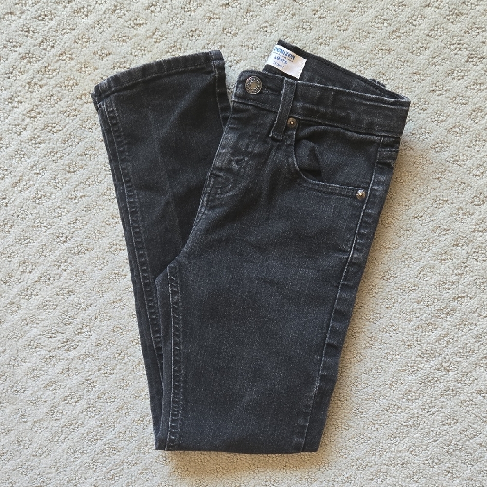 Denizen from Levi's Black Straight Leg Jeans